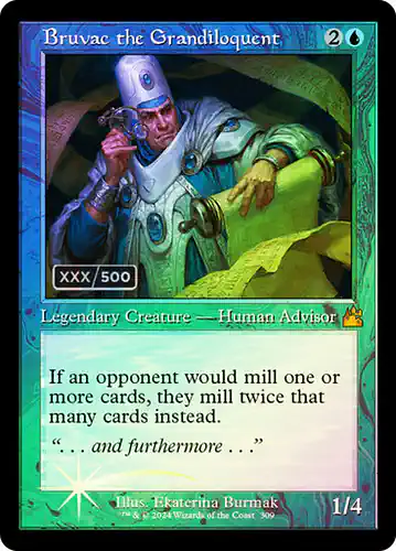 Bruvac the Grandiloquent - rvr Spoiler