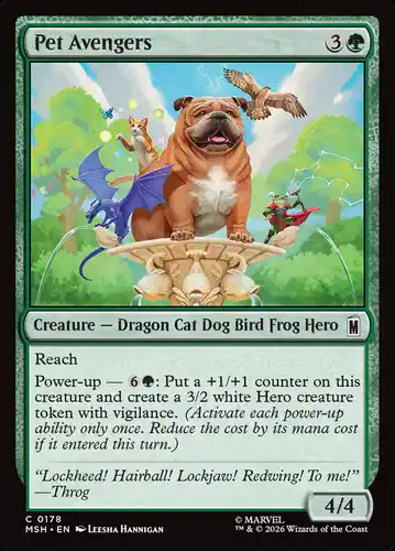 Pet Avengers - msh Spoiler