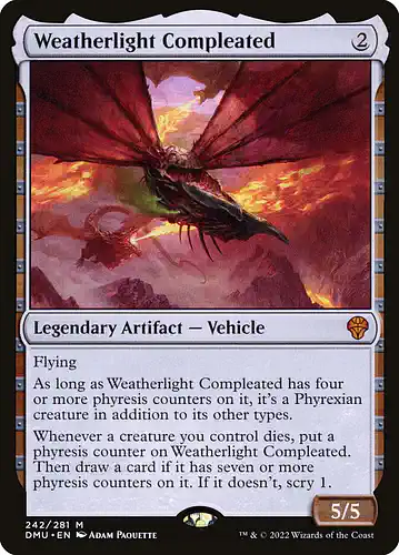 Weatherlight Compleated - dmu Spoiler