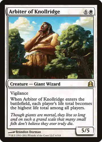Arbiter of Knollridge - cmd Spoiler