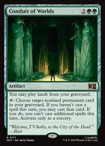 Conduit of Worlds - msc Spoiler
