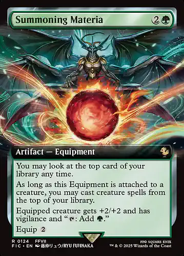 Summoning Materia - fic Spoiler