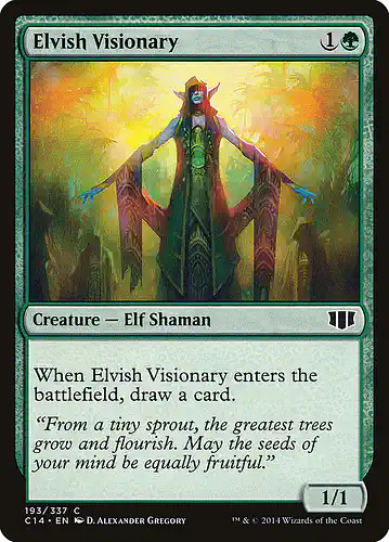 Elvish Visionary - c14 Spoiler
