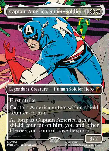 Captain America, Super-Soldier - msh Spoiler