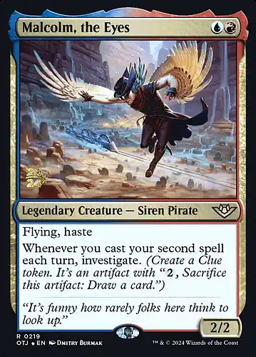 Malcolm, the Eyes - otj Spoiler