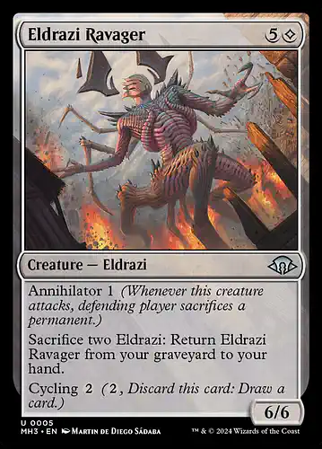 Eldrazi Ravager - mh3 Spoiler