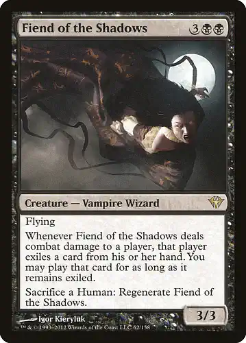 Fiend of the Shadows - dka Spoiler