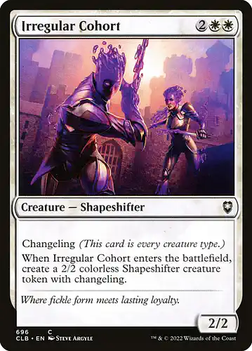 Irregular Cohort - clb Spoiler