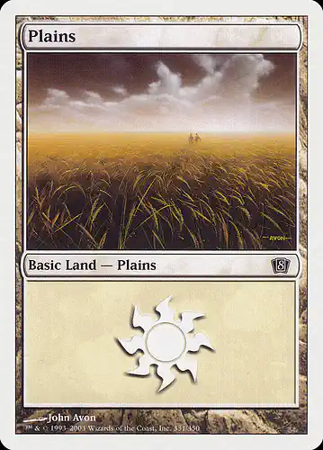 Plains - 8ed Spoiler