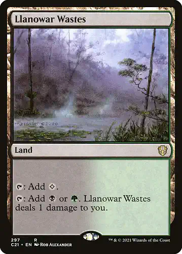 Llanowar Wastes - c21 Spoiler