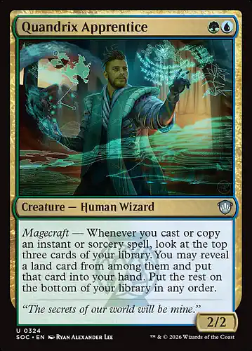 Quandrix Apprentice - soc Spoiler