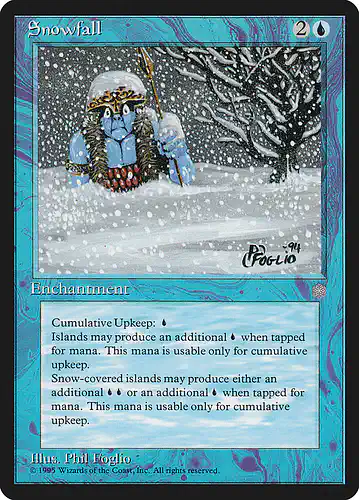 Snowfall - ice Spoiler