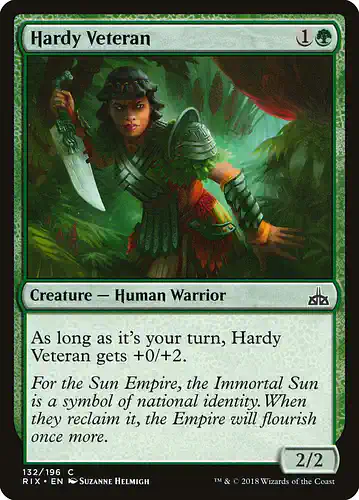 Hardy Veteran - rix Spoiler