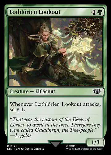 Lothlórien Lookout - ltr Spoiler