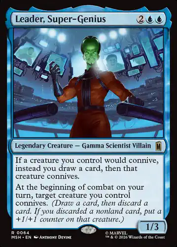 Leader, Super-Genius - msh Spoiler