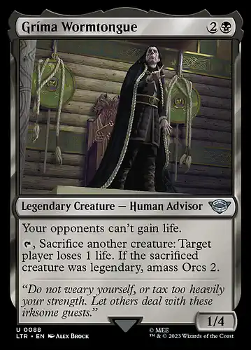 Gríma Wormtongue - ltr Spoiler