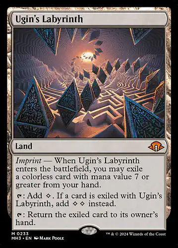 Ugin's Labyrinth - mh3 Spoiler