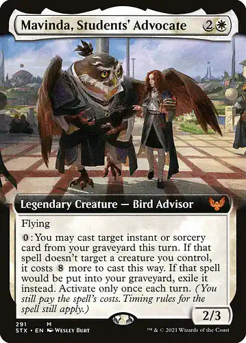 Mavinda, Students' Advocate - stx Spoiler