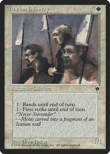 Icatian Infantry - fem Spoiler