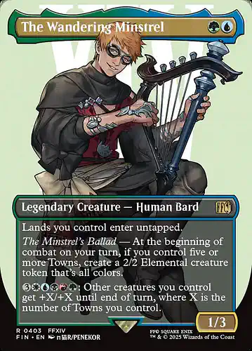 The Wandering Minstrel - fin Spoiler