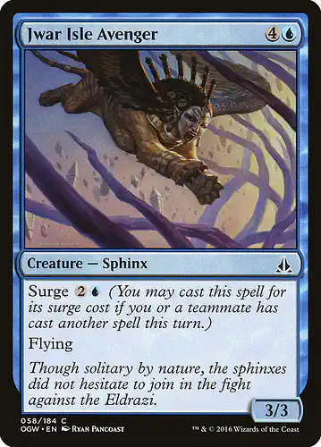 Jwar Isle Avenger - ogw Spoiler