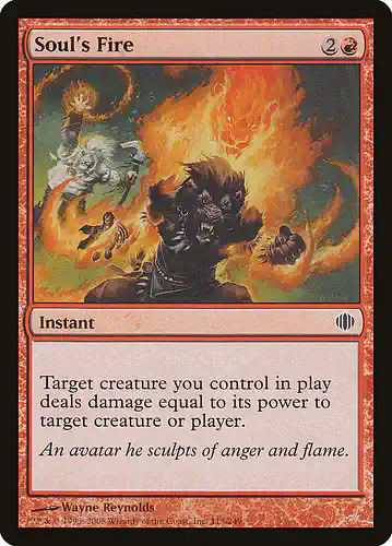 Soul's Fire - ala Spoiler
