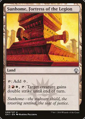 Sunhome, Fortress of the Legion - gk1 Spoiler