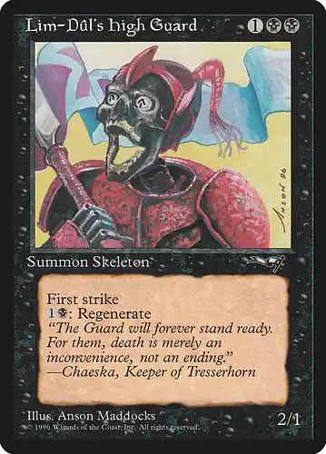 Lim-Dûl's High Guard - all Spoiler