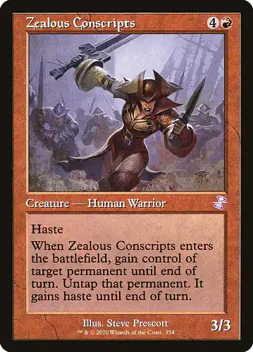 Zealous Conscripts - tsr Spoiler