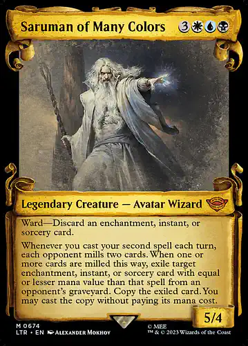 Saruman of Many Colors - ltr Spoiler