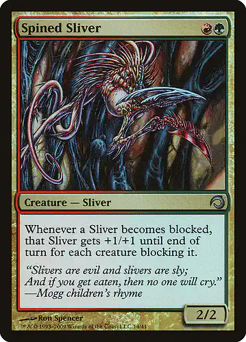 Spined Sliver - h09 Spoiler