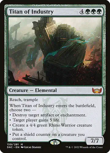 Titan of Industry - snc Spoiler