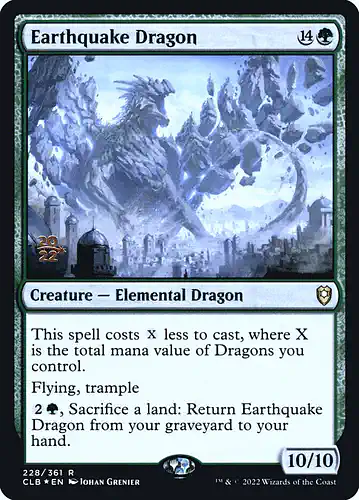 Earthquake Dragon - clb Spoiler