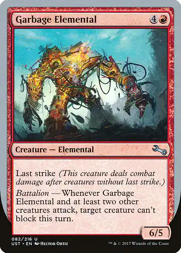 Garbage Elemental - ust Spoiler