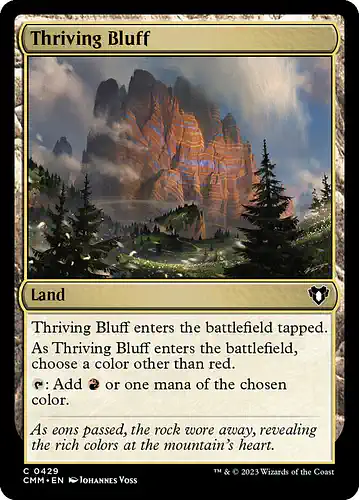 Thriving Bluff - cmm Spoiler