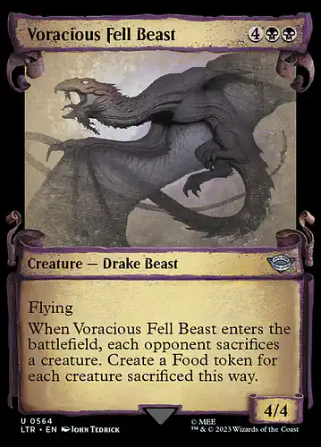 Voracious Fell Beast - ltr Spoiler