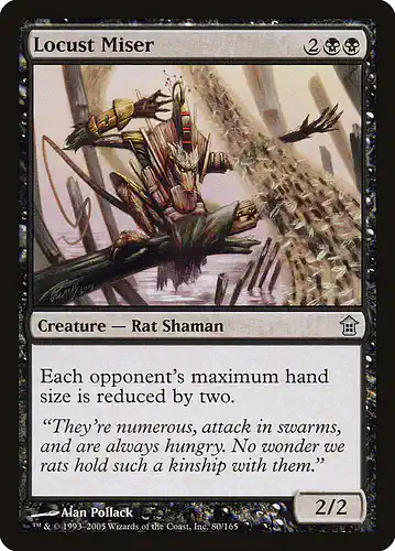 Locust Miser - sok Spoiler