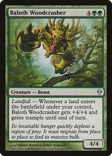 Baloth Woodcrasher - zen Spoiler