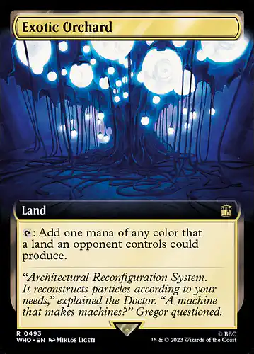 Exotic Orchard - who Spoiler