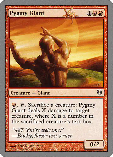 Pygmy Giant - unh Spoiler
