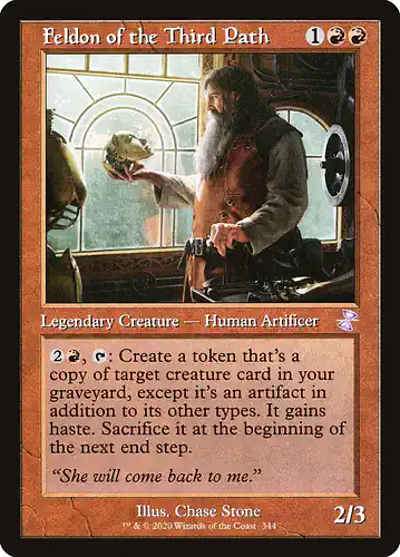 Feldon of the Third Path - tsr Spoiler