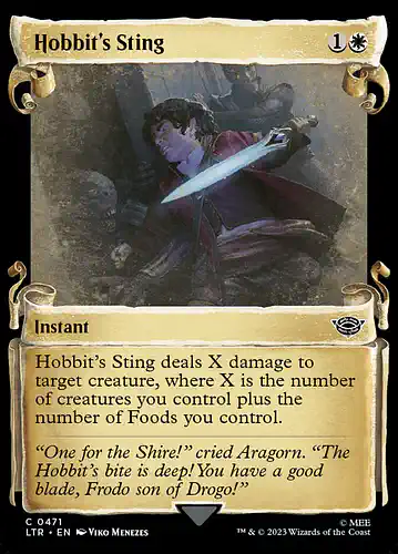 Hobbit's Sting - ltr Spoiler