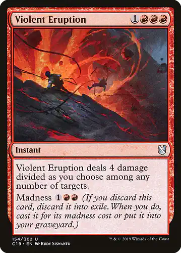 Violent Eruption - c19 Spoiler