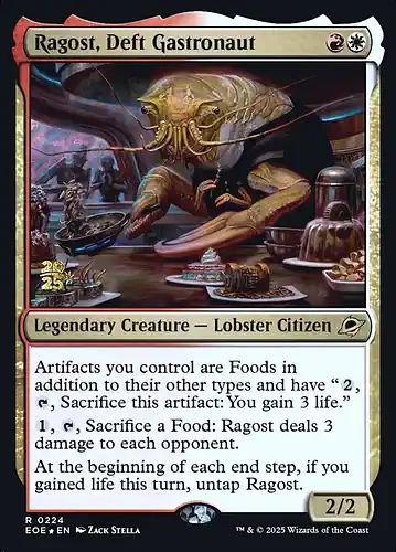 Ragost, Deft Gastronaut - eoe Spoiler