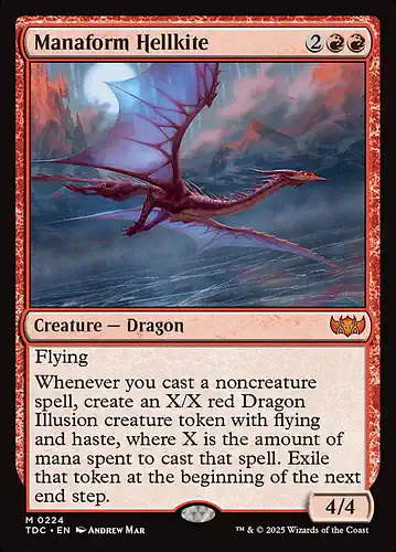 Manaform Hellkite - tdc Spoiler