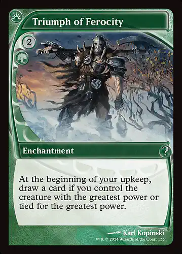 Triumph of Ferocity - mb2 Spoiler