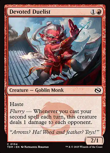 Devoted Duelist - tdm Spoiler
