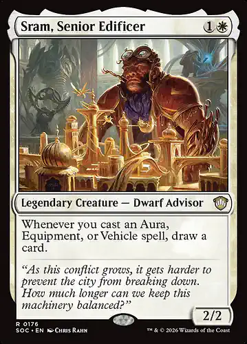 Sram, Senior Edificer - soc Spoiler