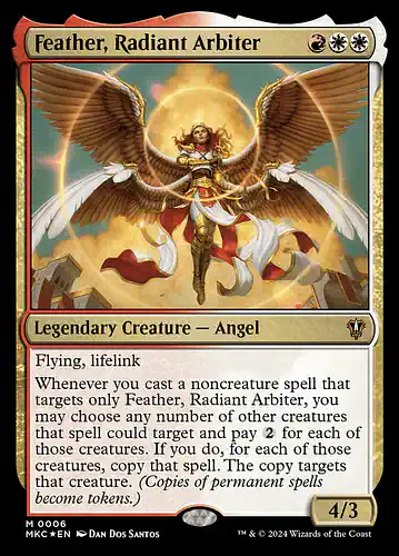 Feather, Radiant Arbiter - mkc Spoiler