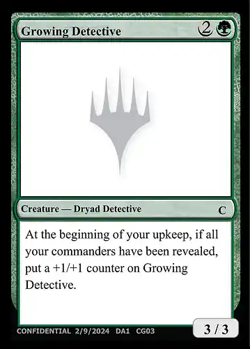 Growing Detective - unk Spoiler